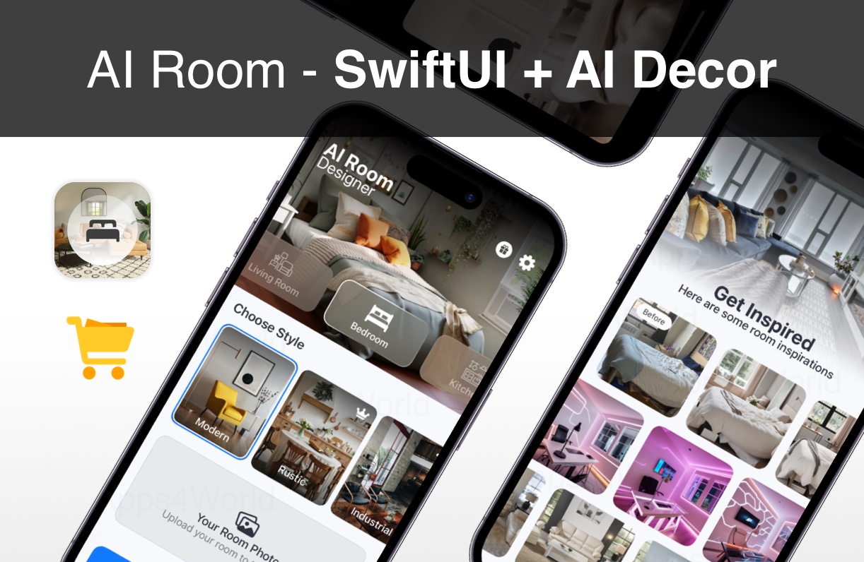 AI Room iOS app template